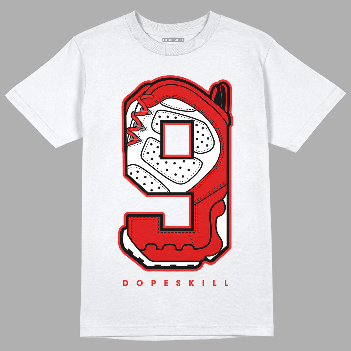 Gym Red 9s DopeSkill T-Shirt No.9 Graphic