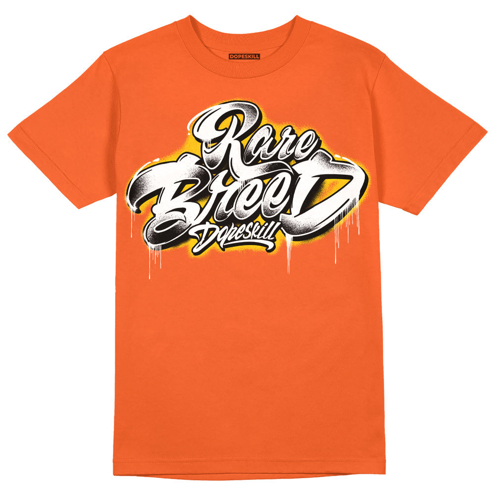 Georgia Peach 3s DopeSkill Orange T-shirt Rare Breed Type Graphic