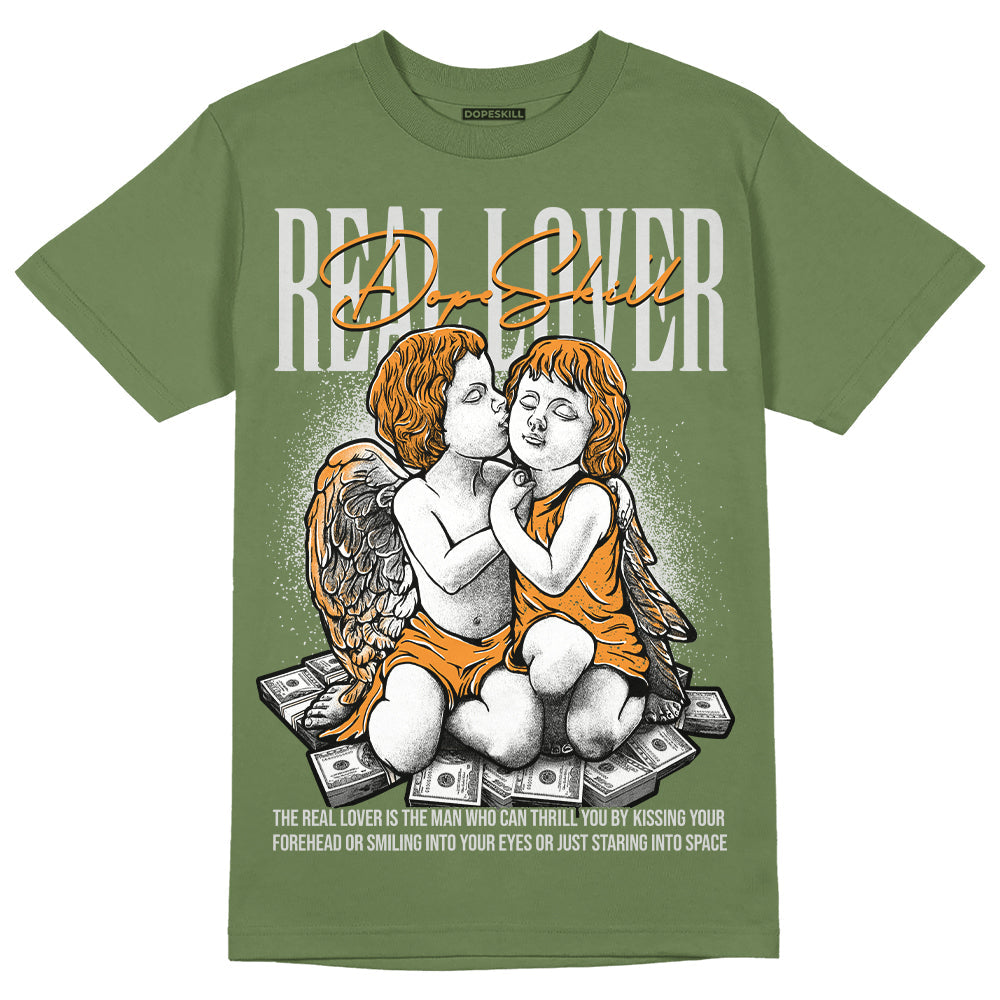 Olive 5s DopeSkill Olive T-shirt Real Lover Graphic