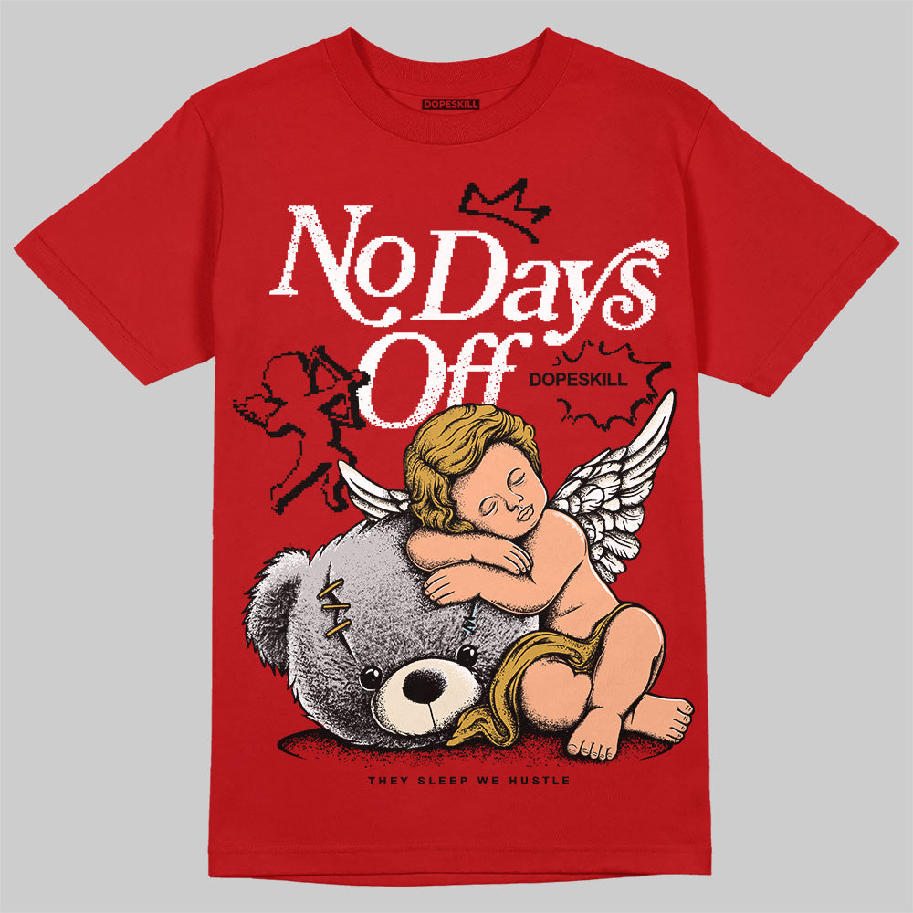 Black Toe Reimagined 1s DopeSkill T-Shirt New No Days Off Graphic