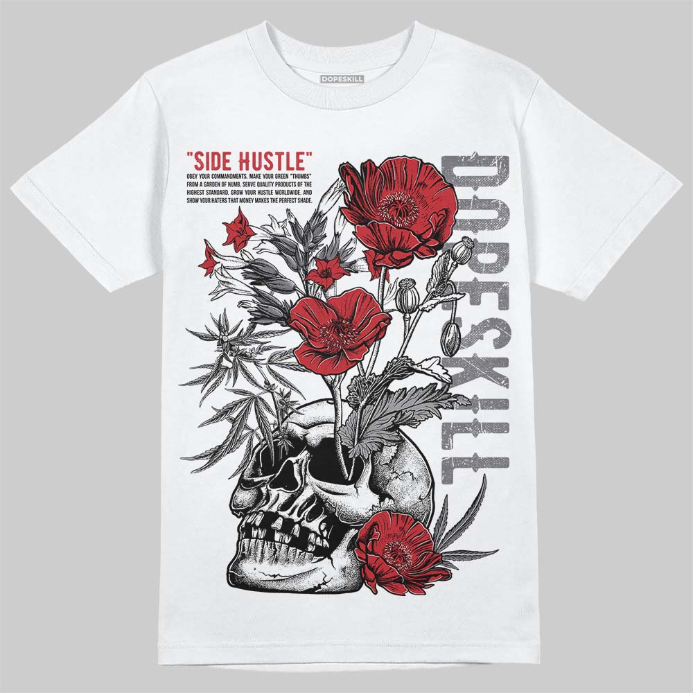Cement Grey 3s DopeSkill T-Shirt Side Hustle Graphic