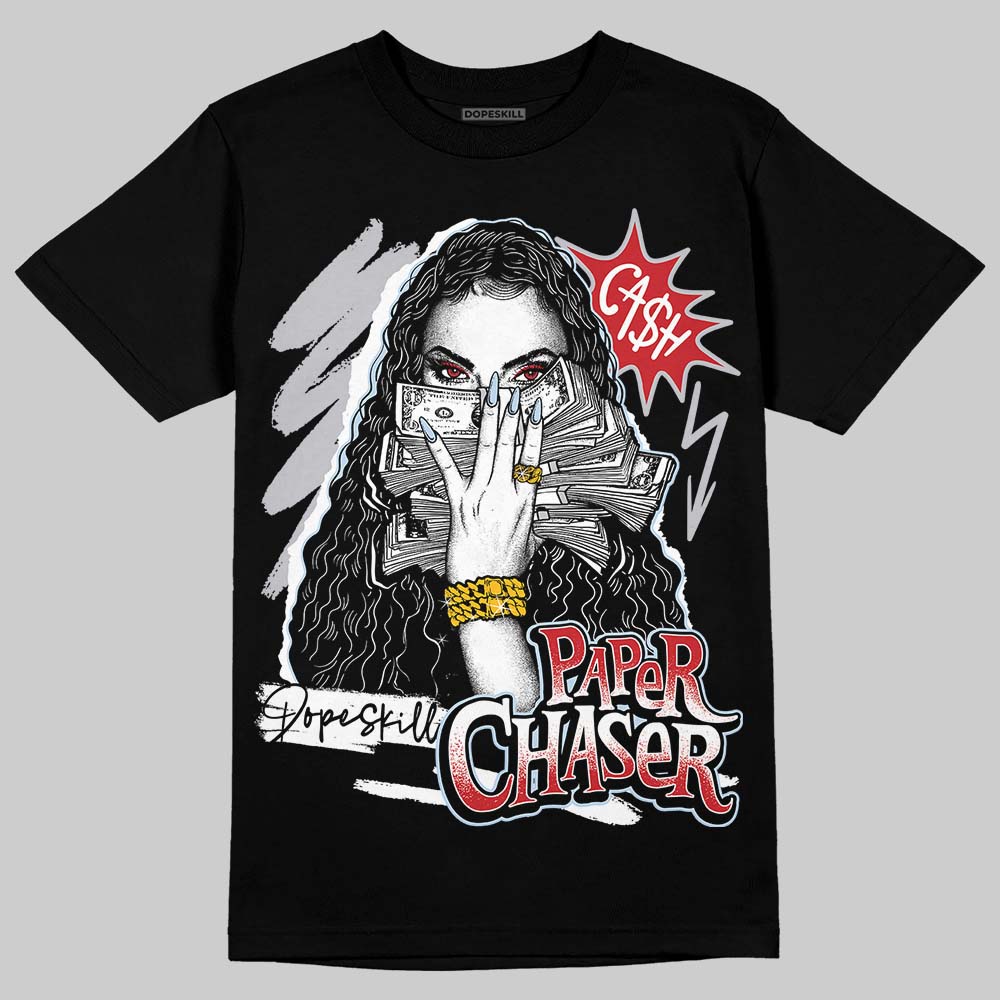 Black Metallic Reimagined 5s DopeSkill T-Shirt NPC Graphic