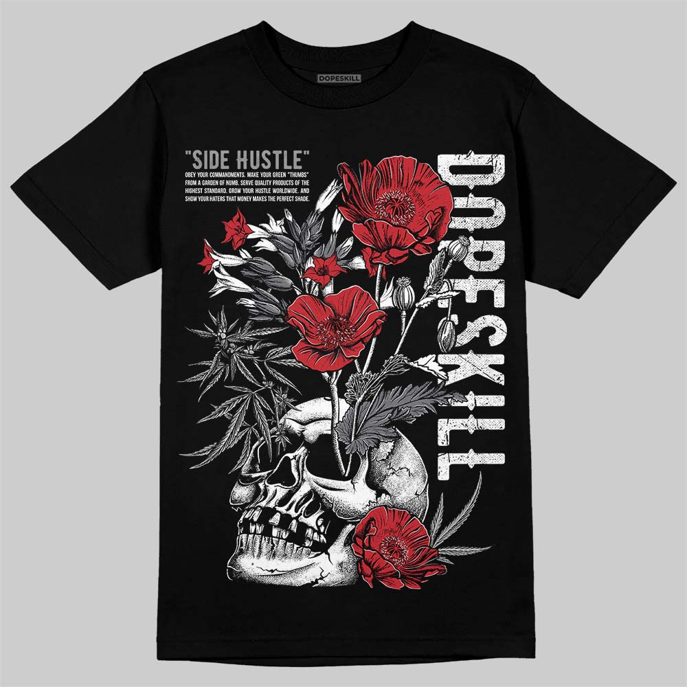 Cement Grey 3s DopeSkill T-Shirt Side Hustle Graphic