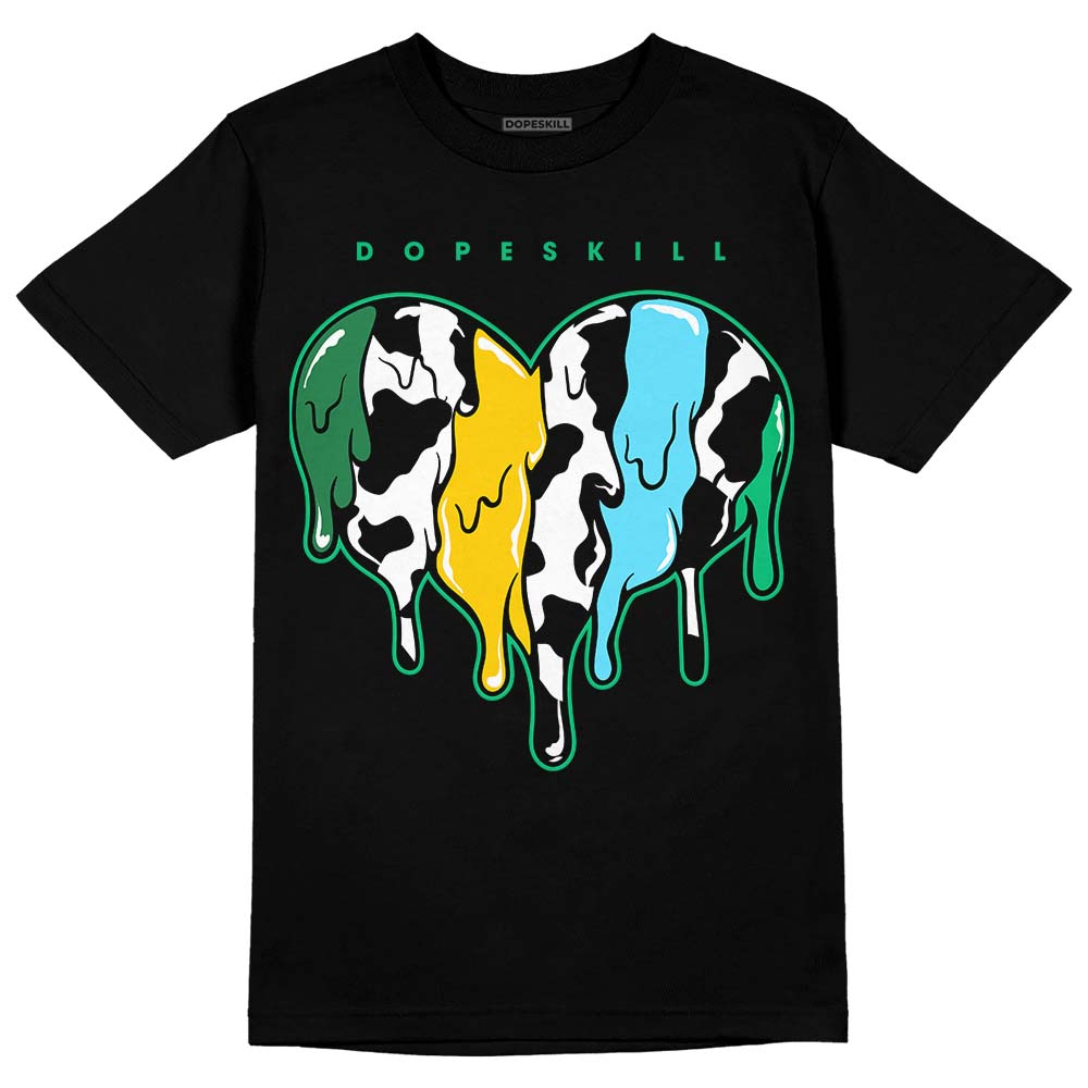 Chunky Dunks DopeSkill T-Shirt Slime Drip Heart Graphic