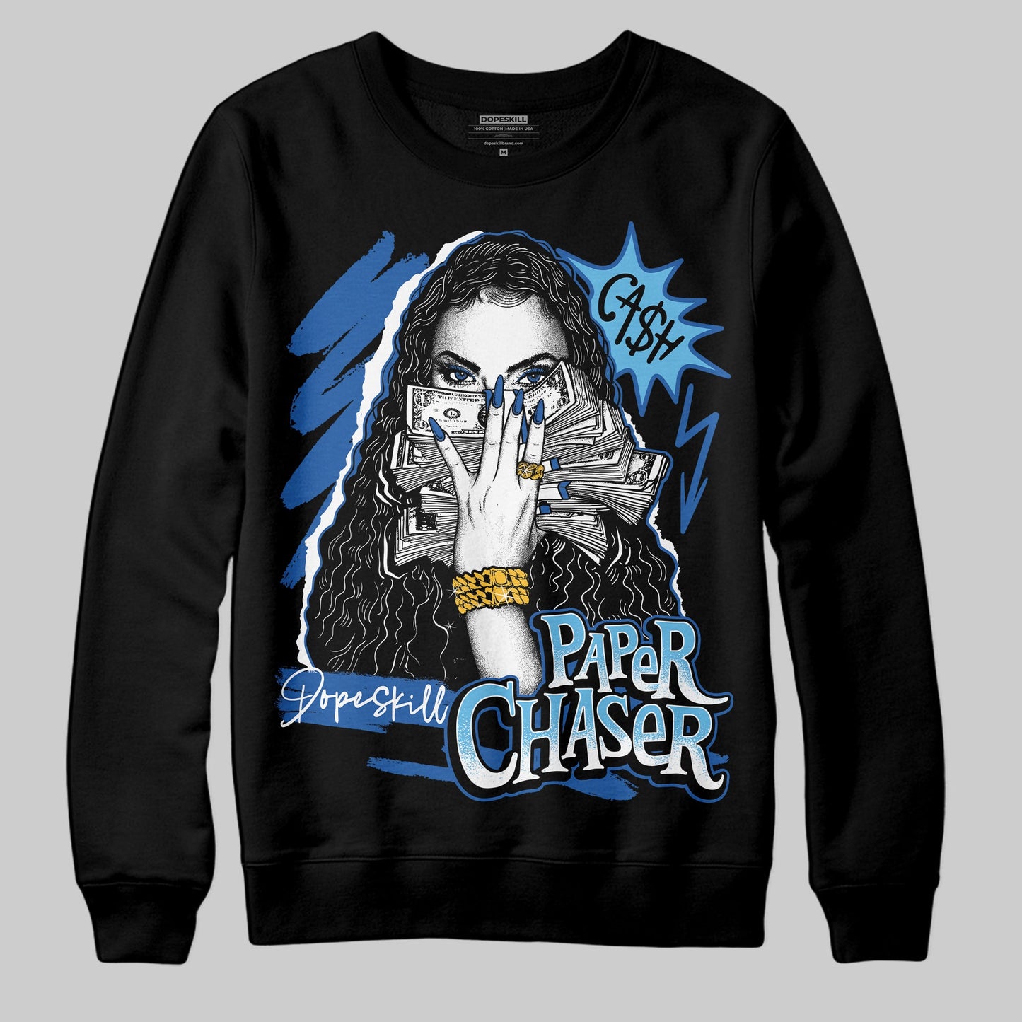 Blueberry 12s DopeSkill Sweatshirt NPC Graphic
