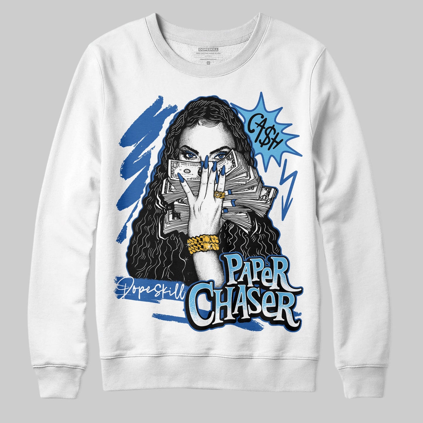Blueberry 12s DopeSkill Sweatshirt NPC Graphic