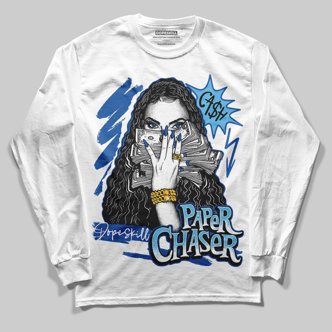 Blueberry 12s DopeSkill Long Sleeve T-shirt NPC Graphic