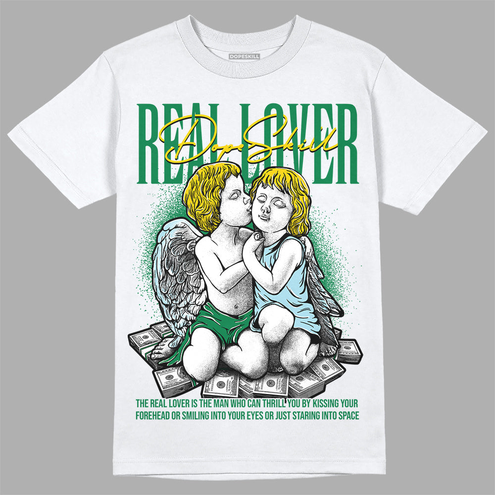 Lucky Green 5s DopeSkill T-Shirt Real Lover Graphic