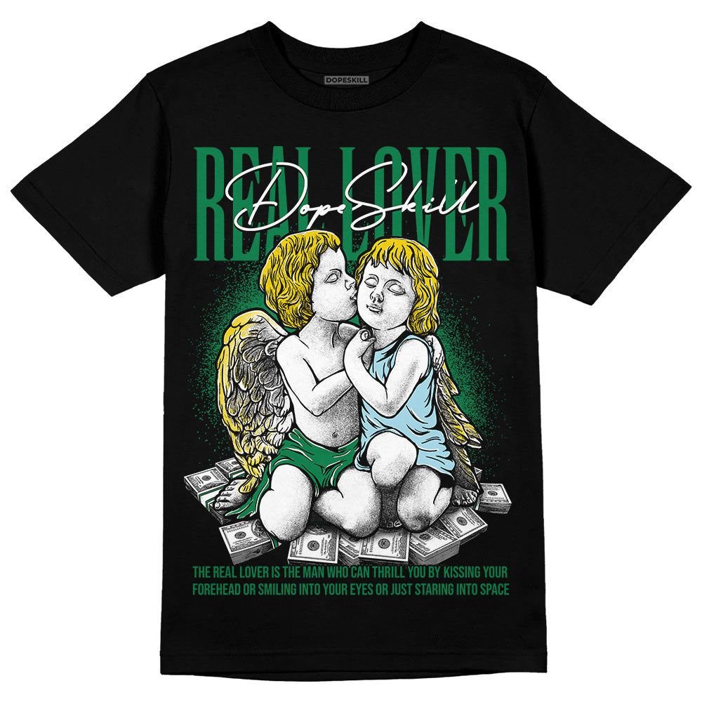 Lucky Green 5s DopeSkill T-Shirt Real Lover Graphic