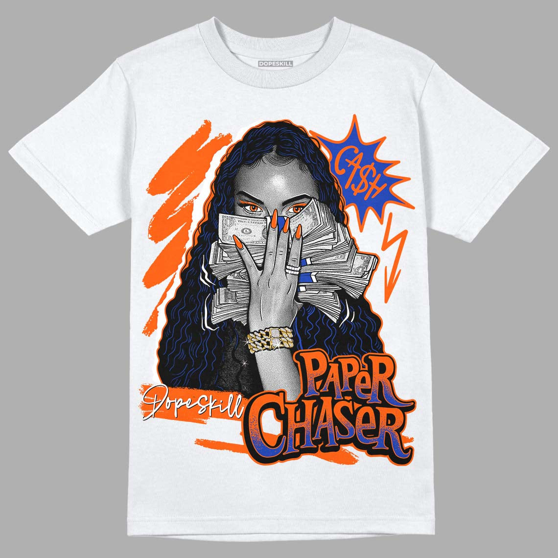 Dunk Low Futura Orange Blaze DopeSkill T-Shirt NPC Graphic