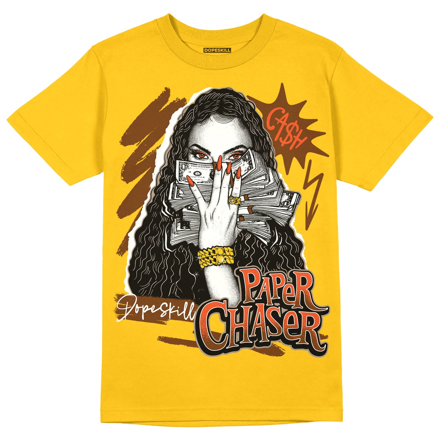 Yellow Collection DopeSkill Gold T-shirt NPC Graphic