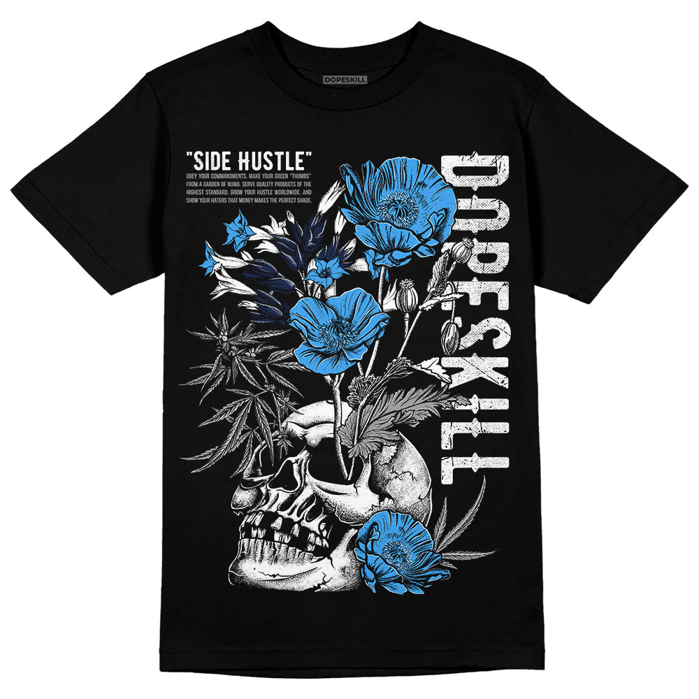 AJ Spizike White Obsidian DopeSkill T-Shirt Side Hustle Graphic