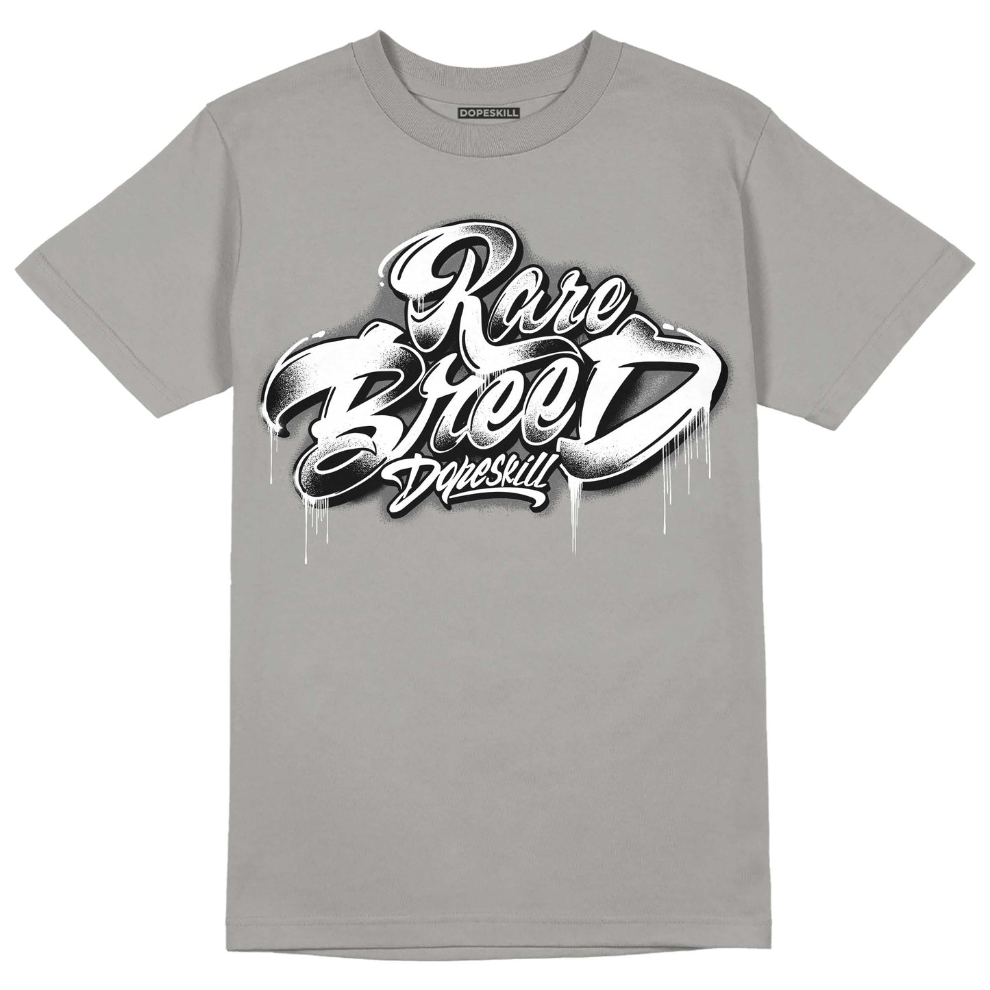 Grey Collection DopeSkill Grey T-shirt Rare Breed Type Graphic