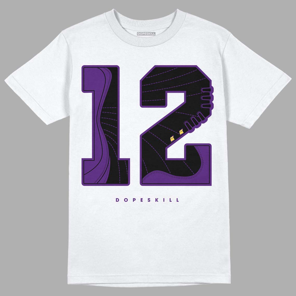 Field Purple 12s DopeSkill T-Shirt No.12 Graphic