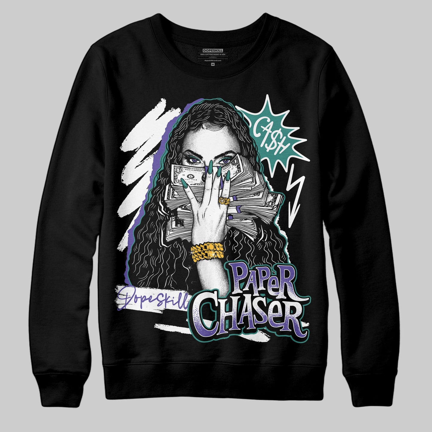 Grape 5s DopeSkill Sweatshirt NPC Graphic