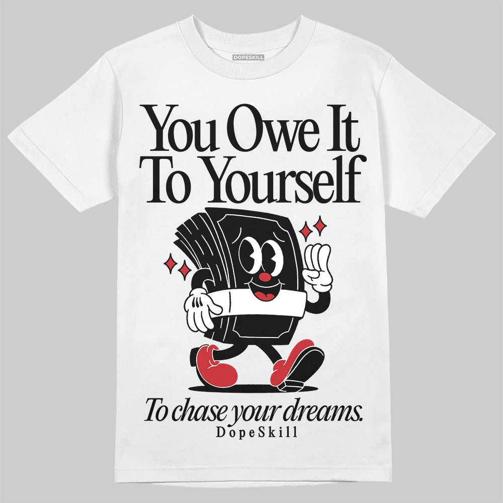 Bred Velvet 11s DopeSkill T-Shirt Owe It To Yourself  Graphic