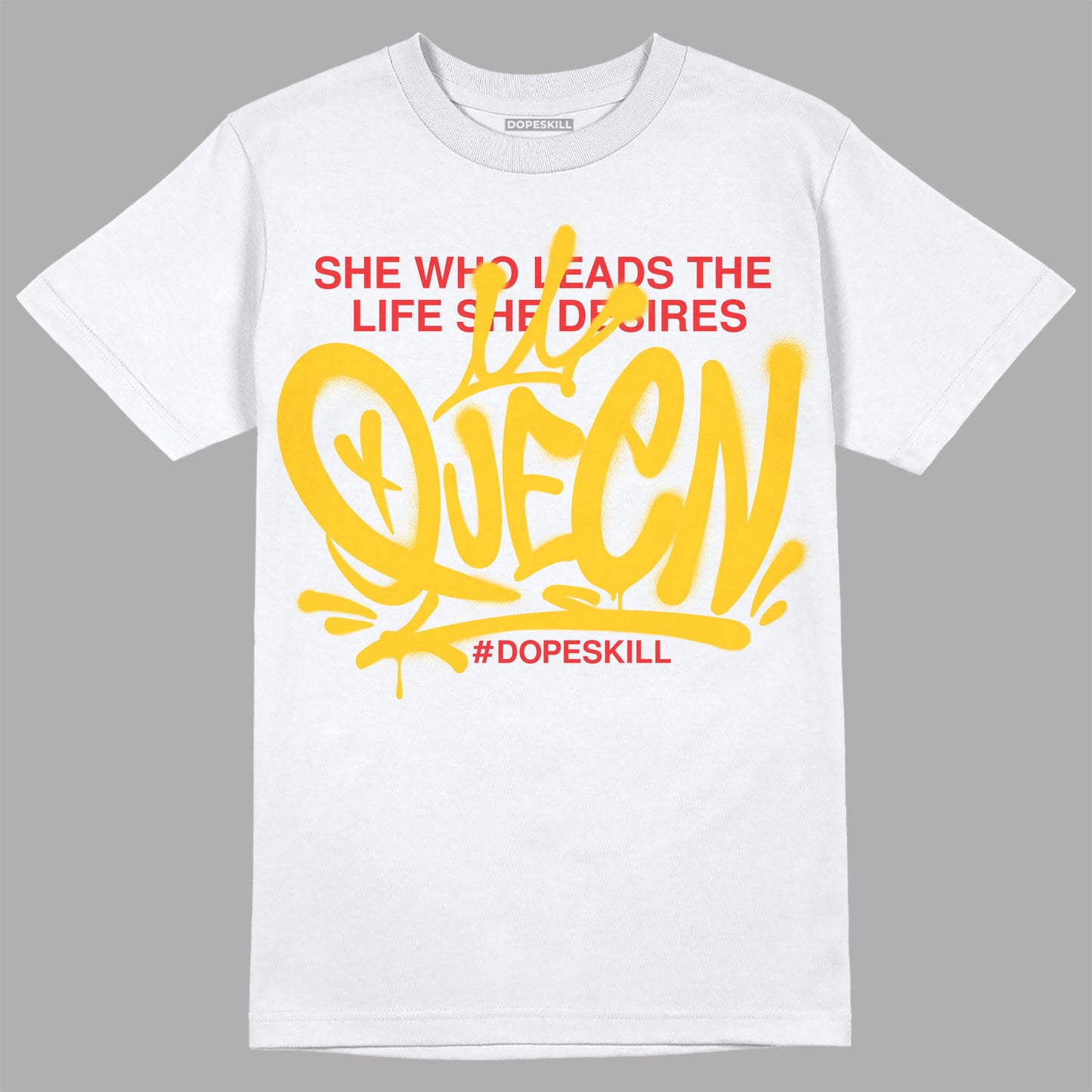 Yellow Collection DopeSkill T-Shirt Queen Graphic