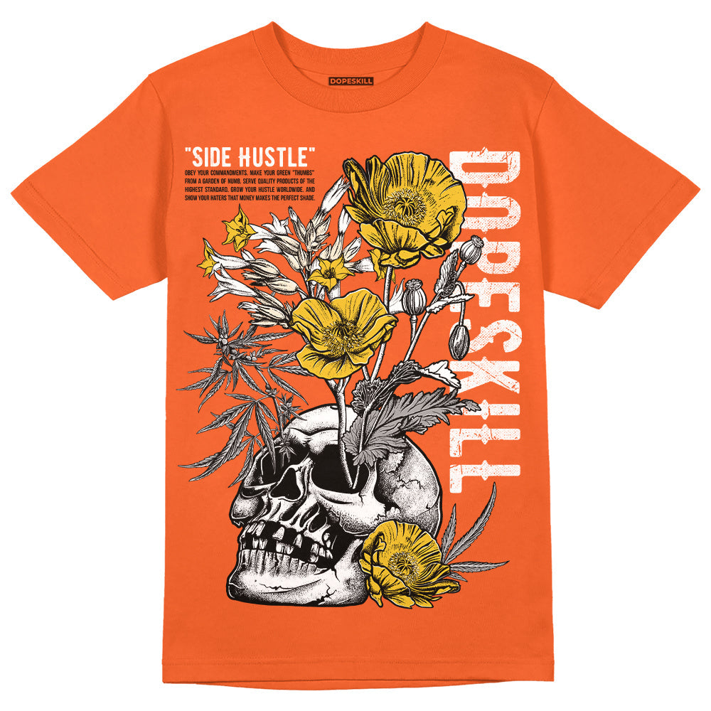 Georgia Peach 3s DopeSkill Orange T-shirt Side Hustle Graphic