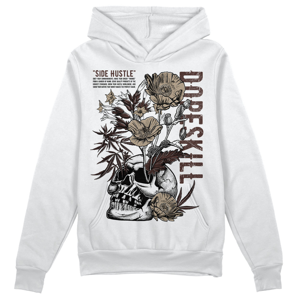 Latte 1s DopeSkill Hoodie Sweatshirt Side Hustle Graphic