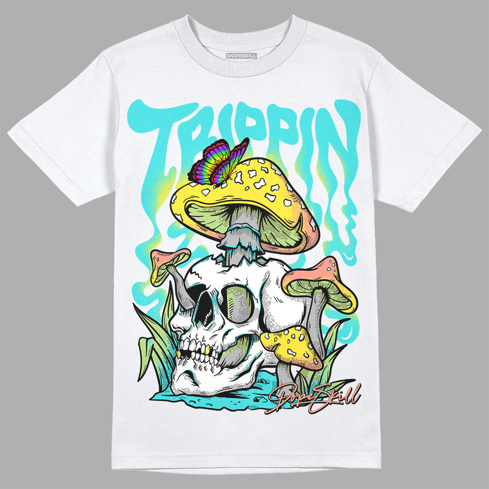 Cyan Burst 9060 DopeSkill T-Shirt Trippin Graphic