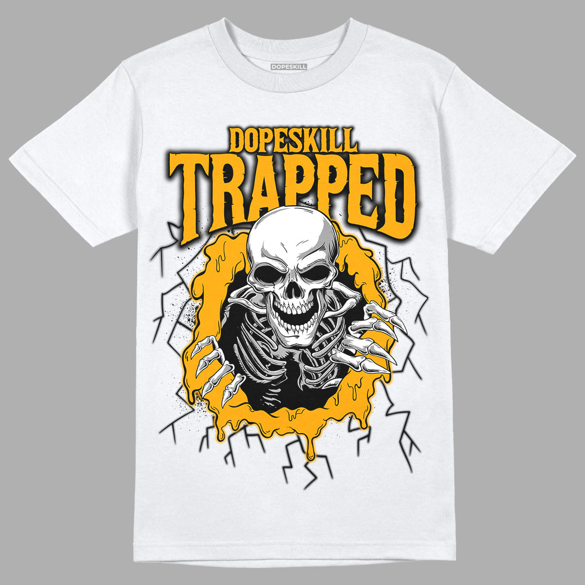 Black Taxi 12s DopeSkill T-Shirt Trapped Halloween Graphic