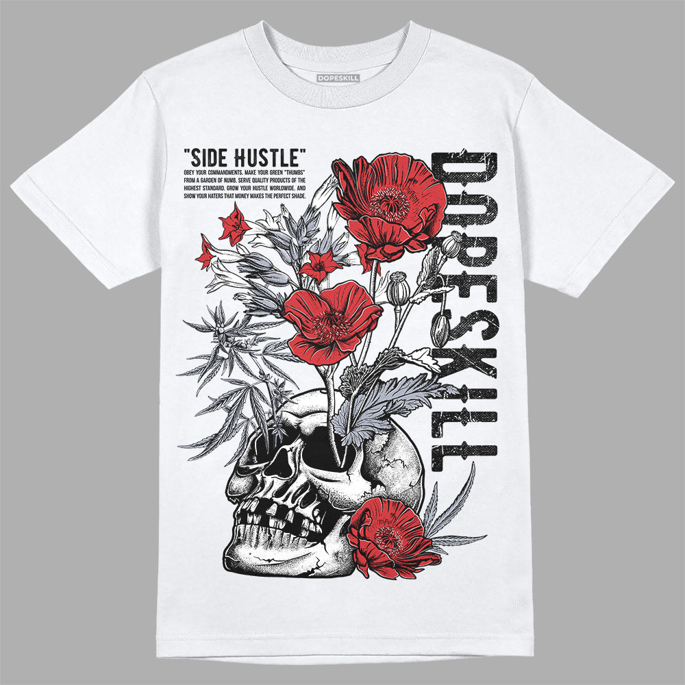 Bred Reimagined 4s DopeSkill T-Shirt Side Hustle Graphic