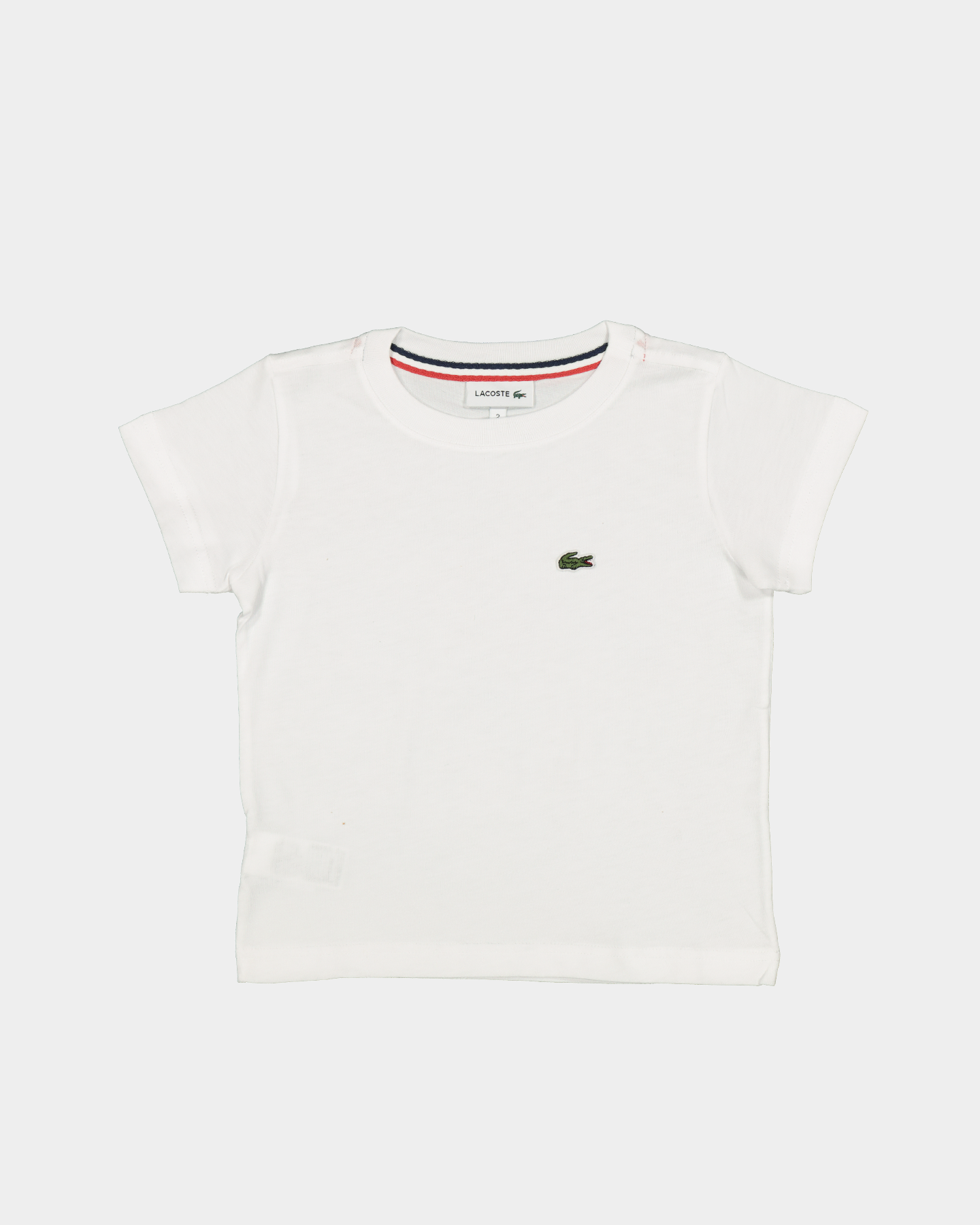 Lacoste Kids' Classic Crewneck T-Shirt White