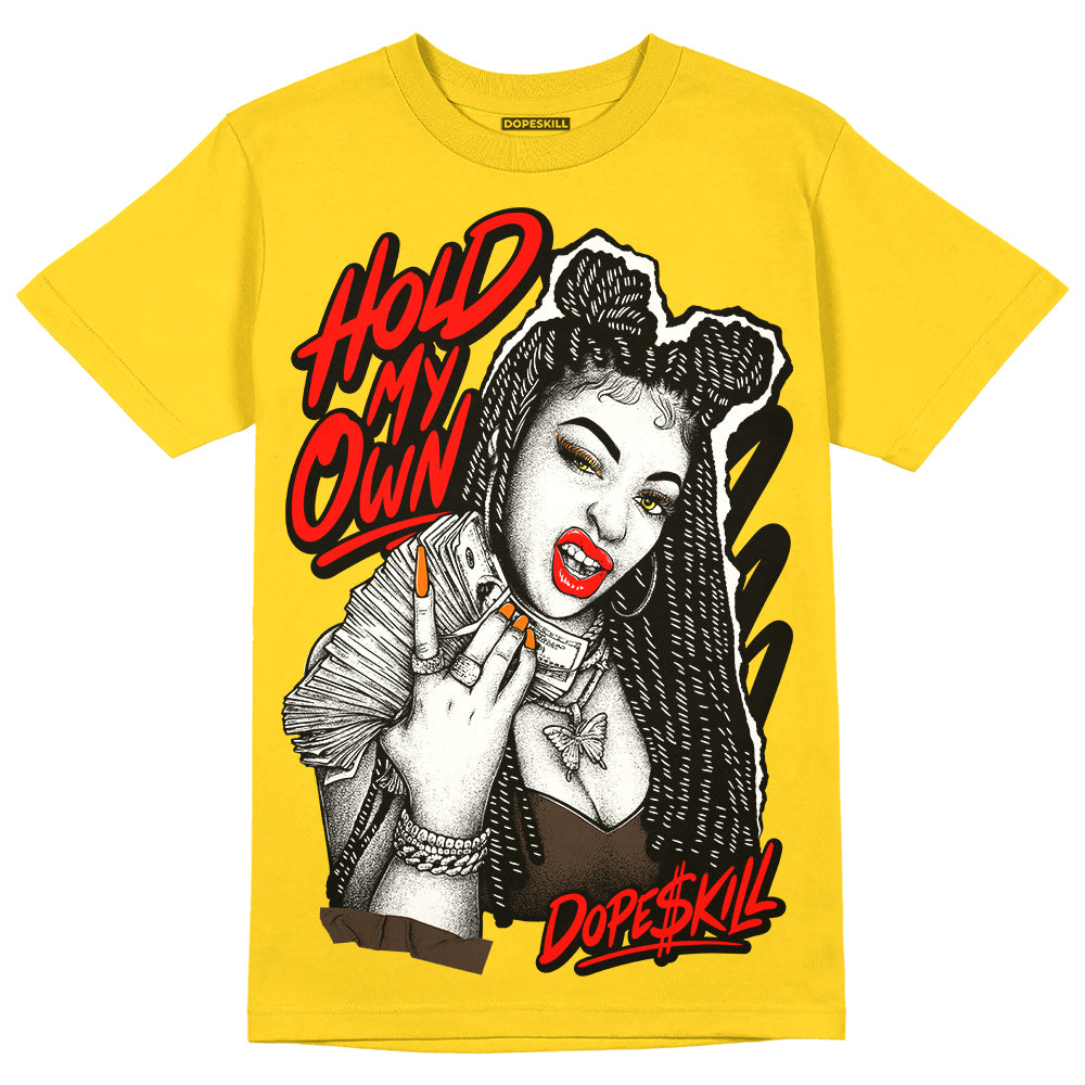 Black Tour Yellow AJ 4 Thunder DopeSkill Unisex T-Shirt New H.M.O Graphic