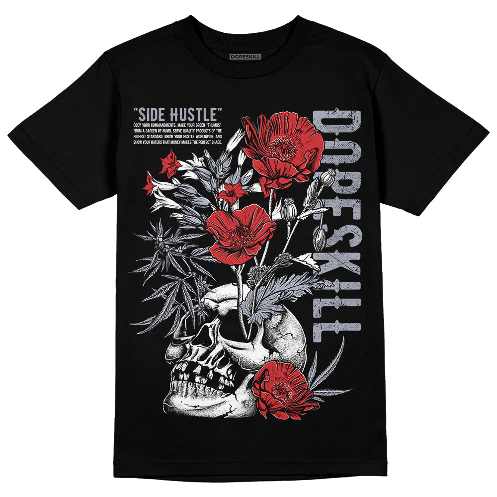 Bred Reimagined 4s DopeSkill T-Shirt Side Hustle Graphic