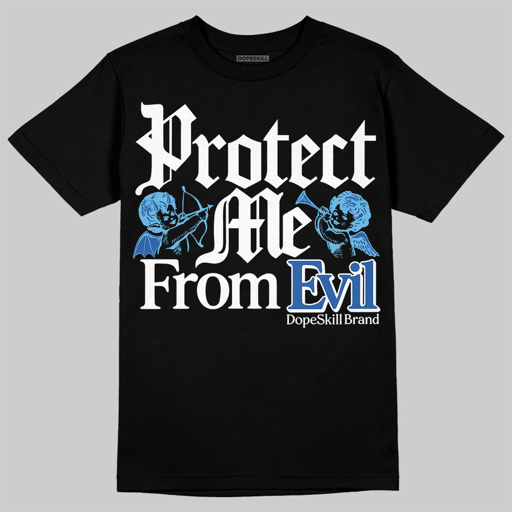 Blueberry 12s DopeSkill T-Shirt Protect Me From Evil Graphic