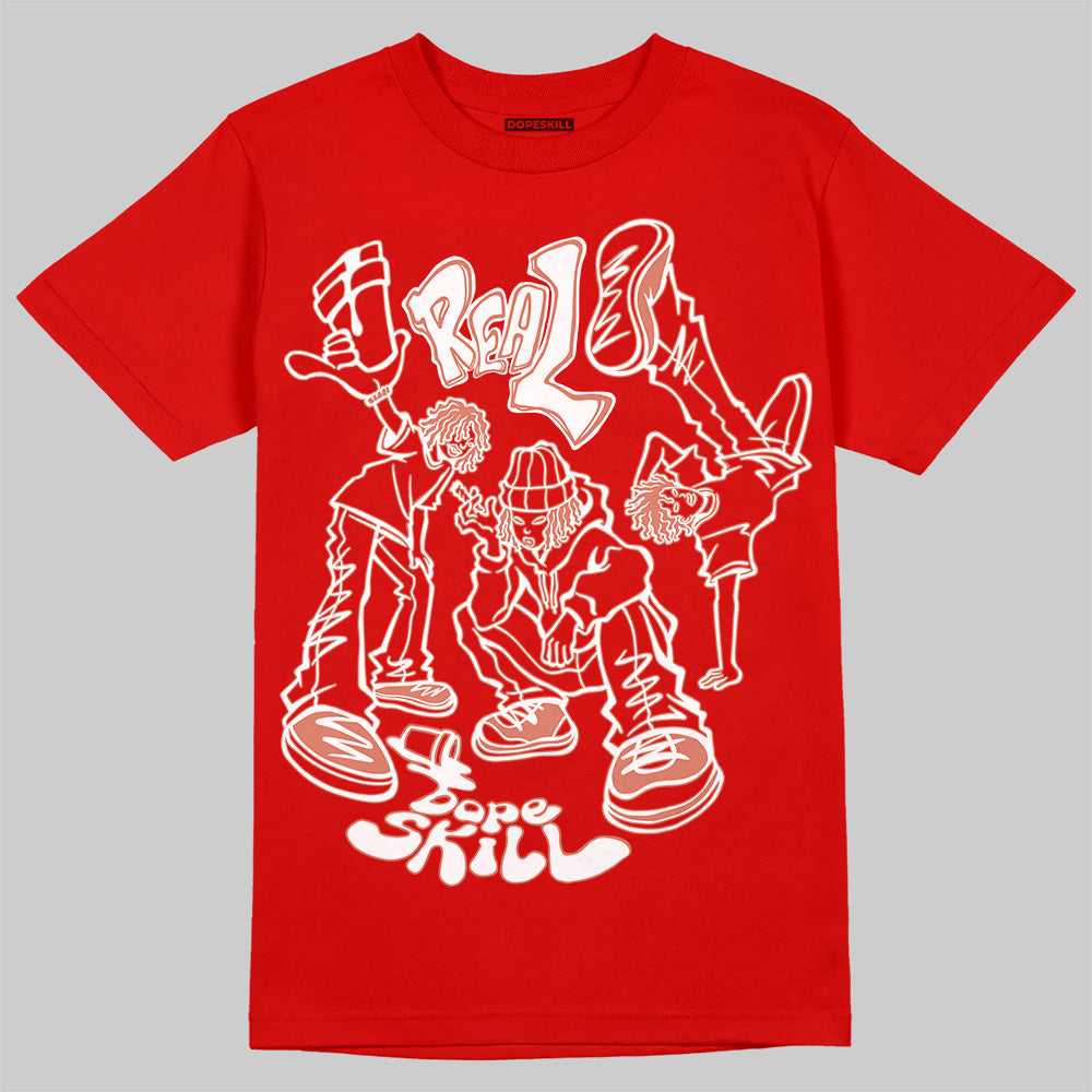 Bred Velvet 11s DopeSkill Red T-shirt Real Y2K Players Graphic