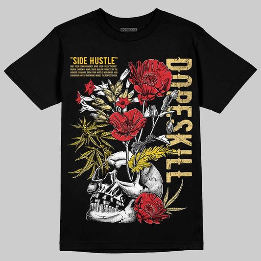 Quai 54 x Tour Yellow Black 1s DopeSkill T-Shirt Side Hustle Graphic