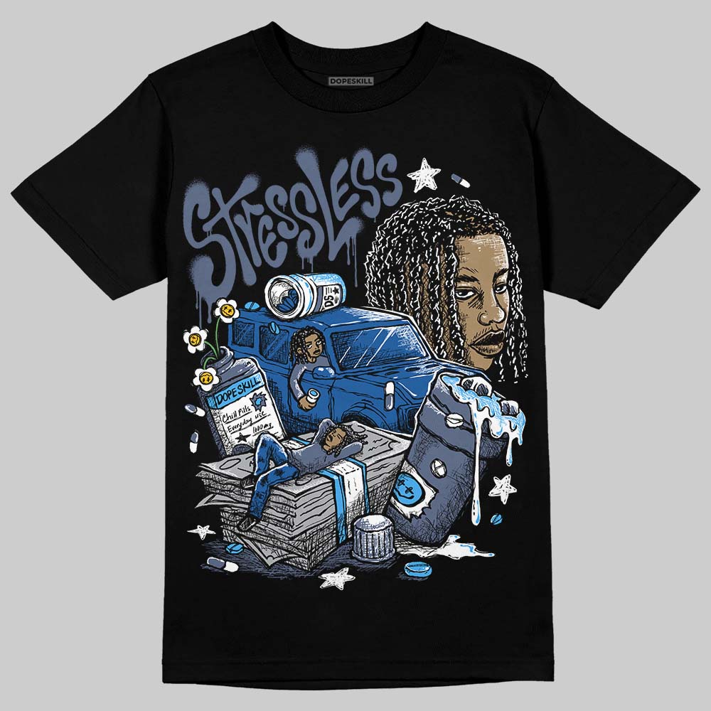 Diffused Blue 11s DopeSkill T-Shirt Stressless Graphic