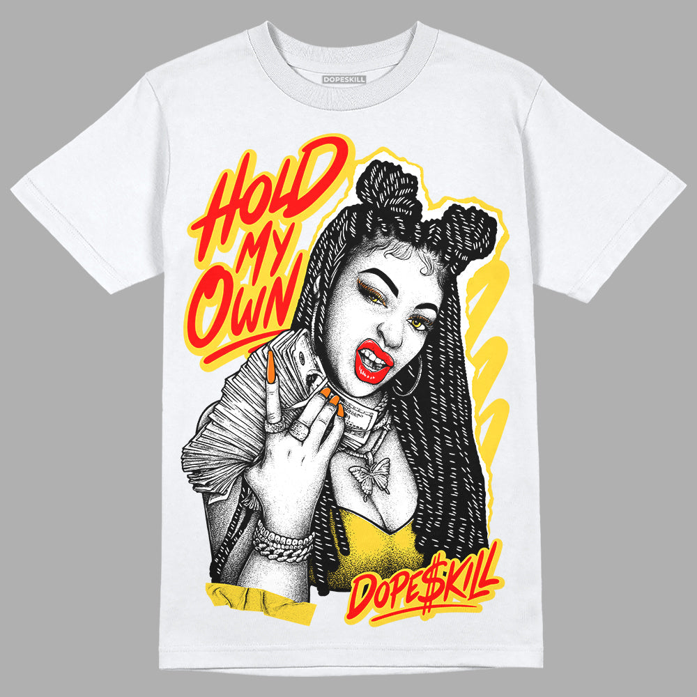 Black Tour Yellow AJ 4 Thunder DopeSkill Unisex T-Shirt New H.M.O Graphic