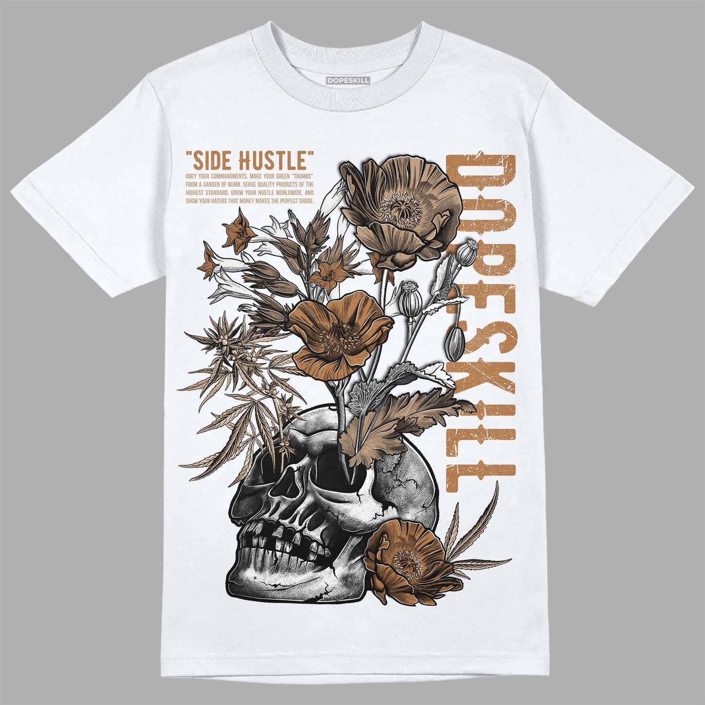 Palomino 3s DopeSkill T-Shirt Side Hustle Graphic