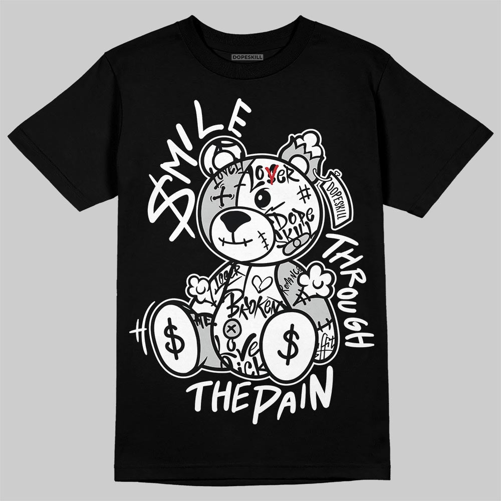 Foamposite One ‚ÄúTriple White‚Äù DopeSkill T-Shirt Smile Through The Pain Graphic