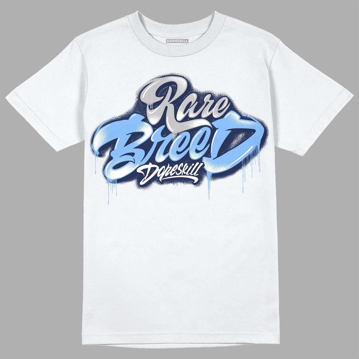 Midnight Navy 5s DopeSkill T-Shirt Rare Breed Type Graphic