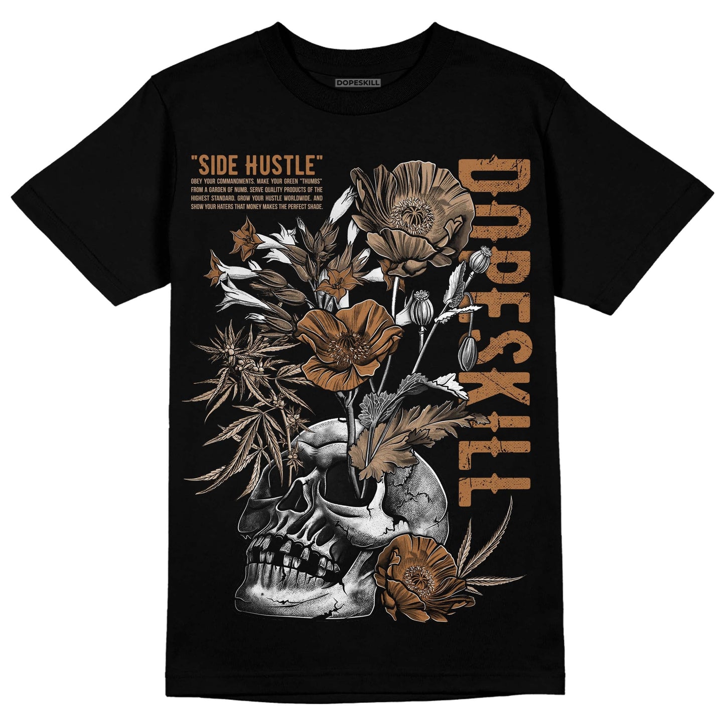 Palomino 3s DopeSkill T-Shirt Side Hustle Graphic