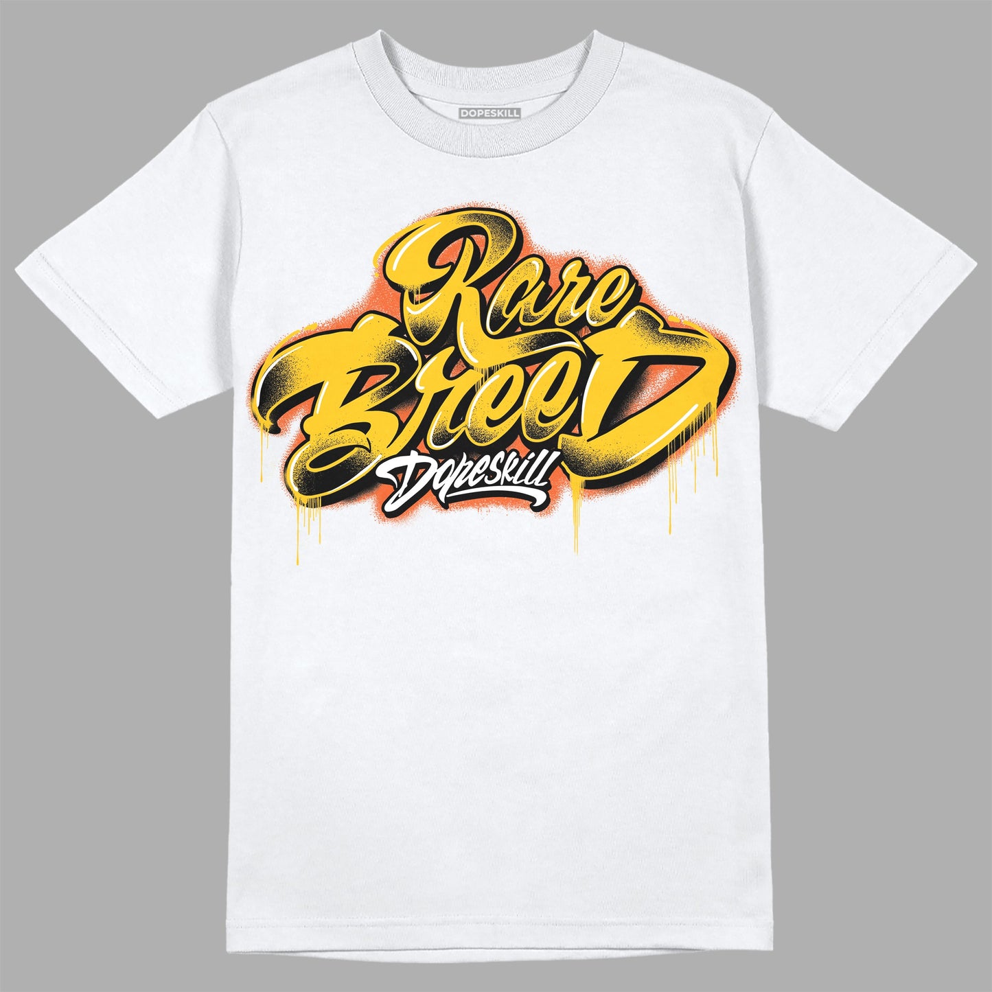 Yellow Collection DopeSkill T-Shirt Rare Breed Type Graphic