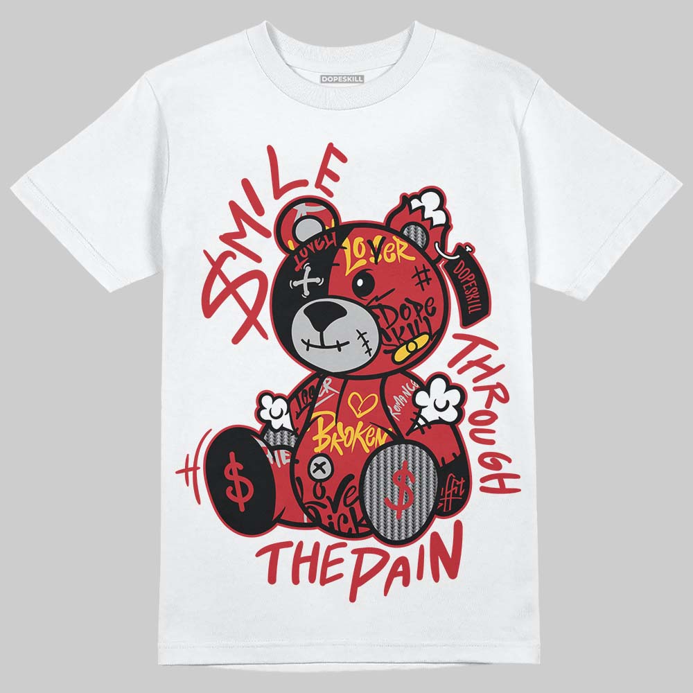 Ferrari 14s DopeSkill T-Shirt Smile Through The Pain Graphic