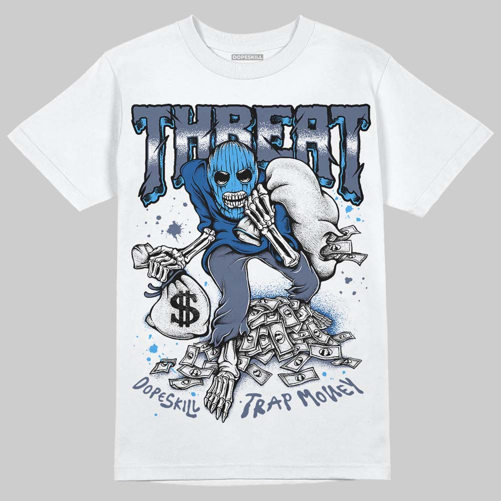Diffused Blue 11s DopeSkill T-Shirt Threat Graphic