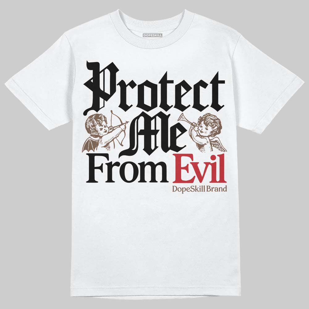 Olive 9s DopeSkill T-Shirt Protect Me From Evil Graphic