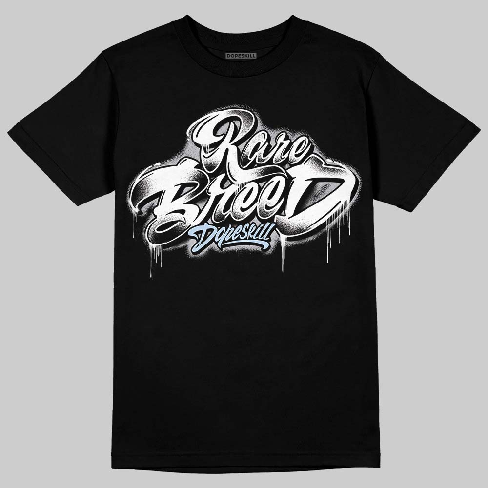 Black Metallic Reimagined 5s DopeSkill T-Shirt Rare Breed Type Graphic