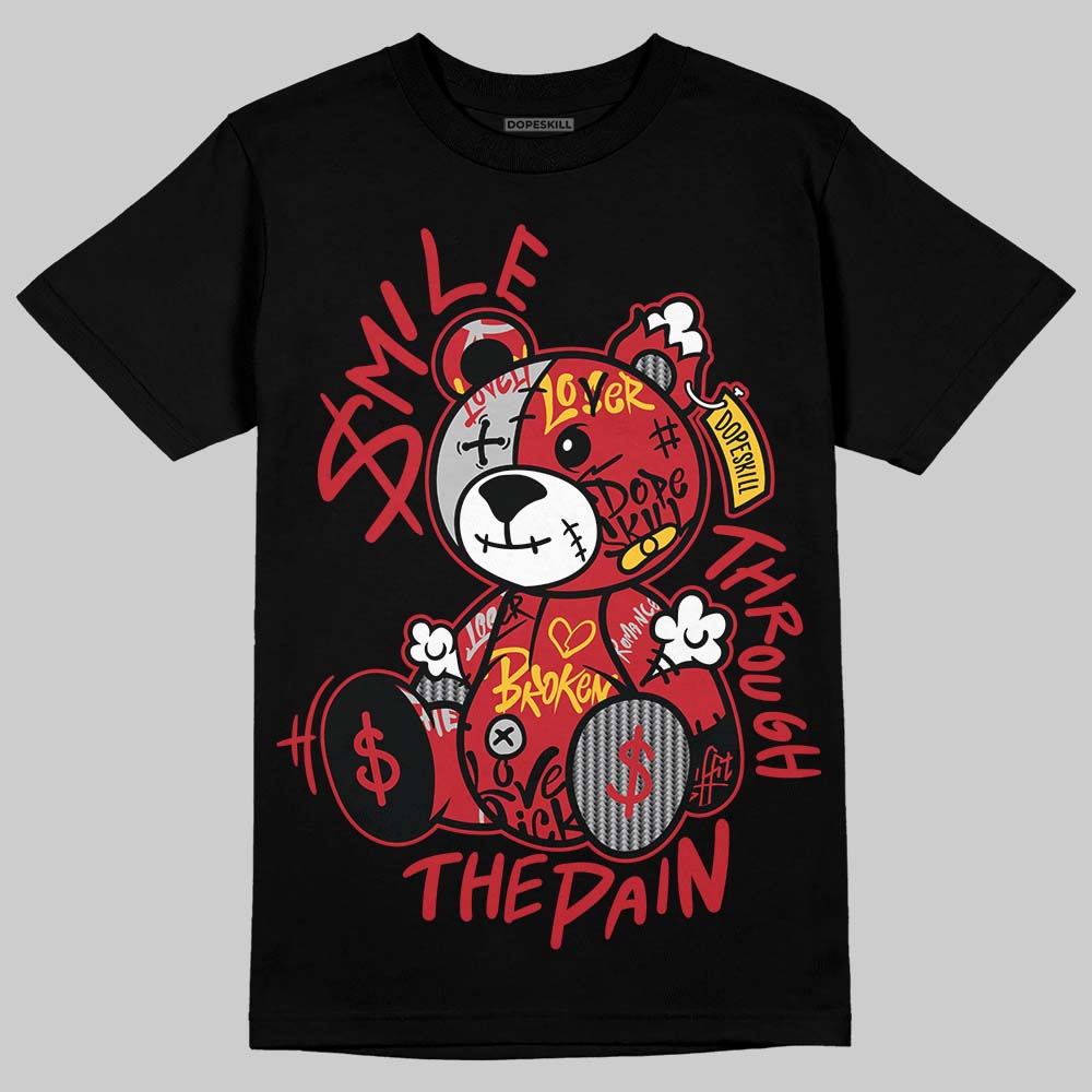 Ferrari 14s DopeSkill T-Shirt Smile Through The Pain Graphic