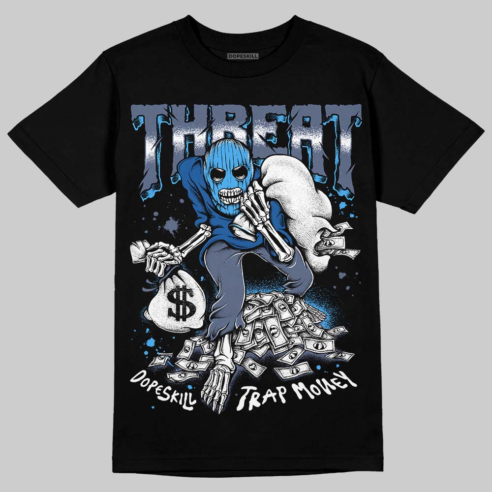 Diffused Blue 11s DopeSkill T-Shirt Threat Graphic