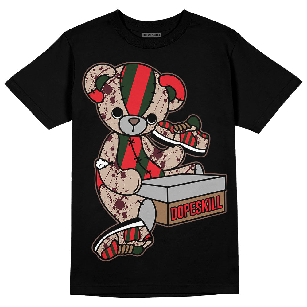 Dunk Freddy Krueger DopeSkill T-Shirt Sneakerhead BEAR Graphic