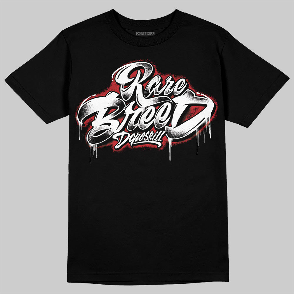 Bred Velvet 11s DopeSkill T-Shirt Rare Breed Type Graphic
