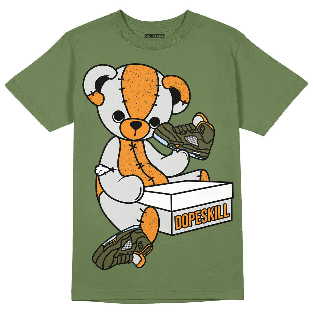 Olive 5s DopeSkill Olive T-shirt Sneakerhead BEAR Graphic