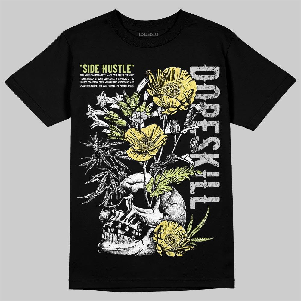 Light Lemon Twist 4s DopeSkill T-Shirt Side Hustle Graphic