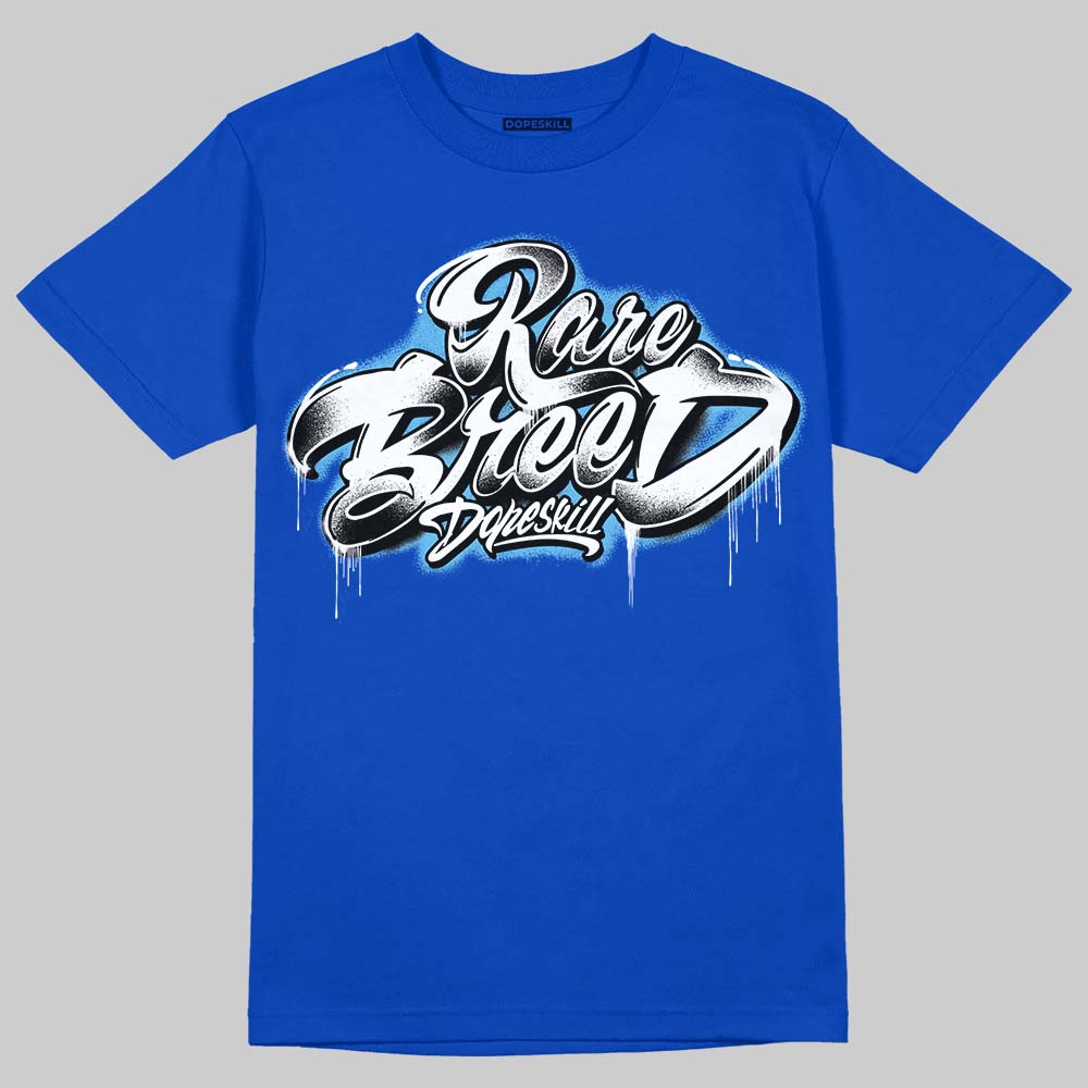 Blueberry 12s DopeSkill Royal T-shirt Rare Breed Type Graphic